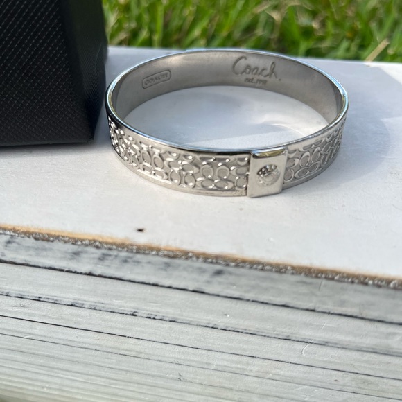 Authentic Silver Coach Bangle Y2K - Picture 10 of 12